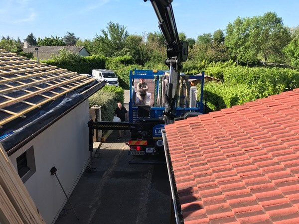 Nettoyage toiture à Montaigu