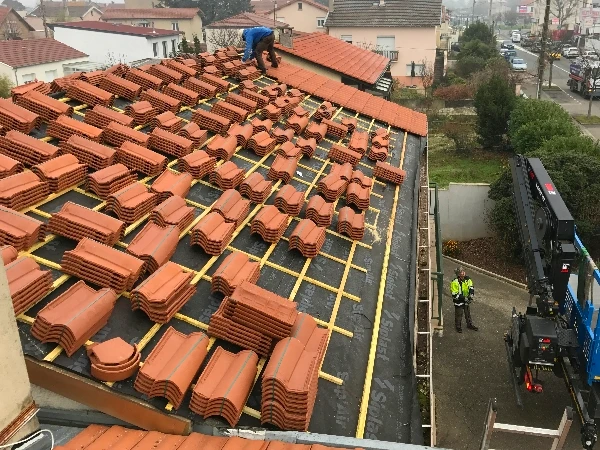 Nettoyage toiture à Montaigu